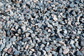 Close-up gravel texture photography