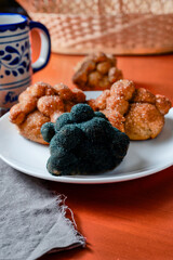 mexican food day of dead bread