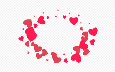 Maroon Color Papercut Vector Transparent