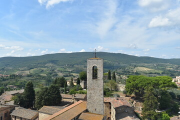 Fototapeta na wymiar San Gimignano, Italy 