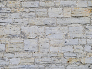 Pattern grey colour of modern design decorative uneven cracked real stone wall with cement