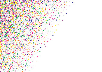 Green Circle Christmas White Background.