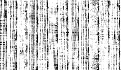 Monochrome texture composed of irregular graphic elements. Distressed uneven grunge background. Abstract vector illustration. Overlay for interesting effect and depth. Isolated on white background.