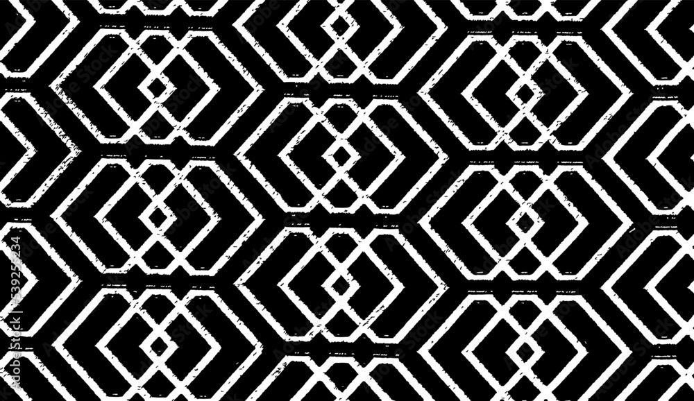 Poster rough texture. broken plaster wall effect. grunge worn damask pattern design. distressed fabric text