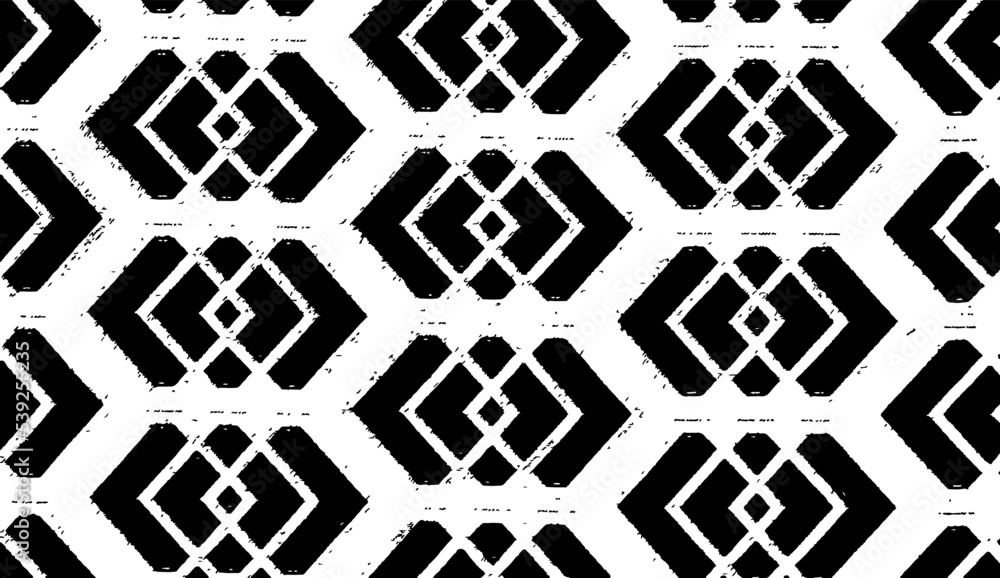 Poster rough texture. broken plaster wall effect. grunge worn damask pattern design. distressed fabric text