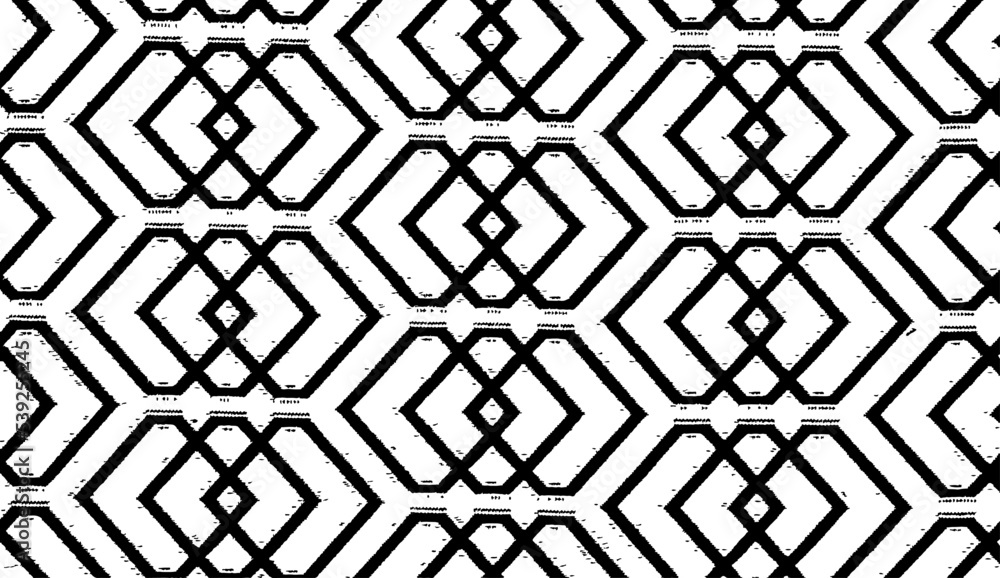 Poster rough texture. broken plaster wall effect. grunge worn damask pattern design. distressed fabric text