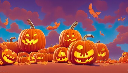 pumpkin background halloween 