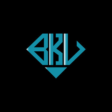 BKV letter logo creative design. BKV unique design.
