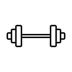 barbell icon design vector template
