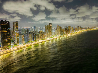 Obraz premium Aerial view of 