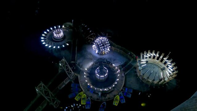 Salina Turda salt cave in Romania