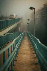 Zejście z mostu w Płocku
