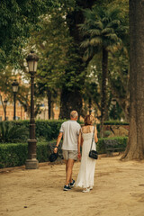 Fototapeta premium Spain, Seville 10-18-2022: the city seville in autumn