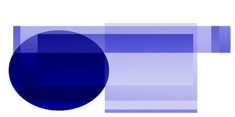 blue and white abstract