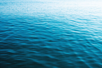 Blue sea water background texture