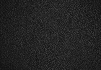 Black artificial leather background texture
