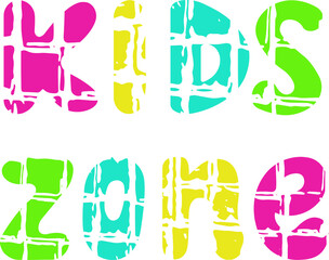 png kids zone icon isolated