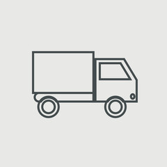Delivery truck icon
