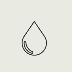 Fototapeta premium Drop icon