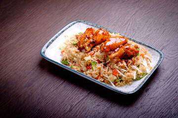 Peruvian Chifa, a fusion of Chinese cuisine with Peruvian ingredients