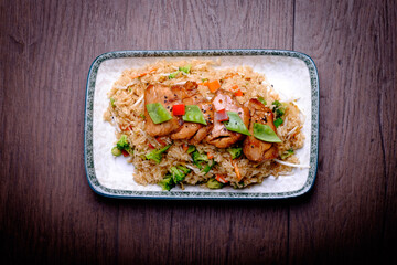 Peruvian Chifa, a fusion of Chinese cuisine with Peruvian ingredients