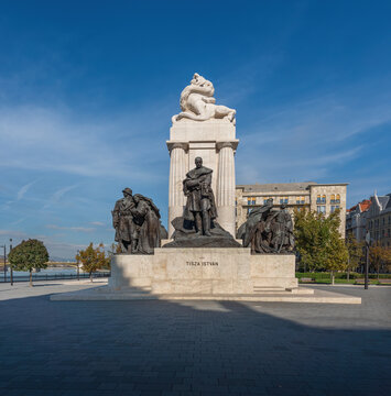 Istvan Tisza Monument - Budapest, Hungary
