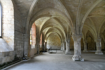 Fototapeta na wymiar Abbaye de Vaucelles