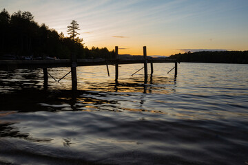 Fototapeta premium Sunset dock 