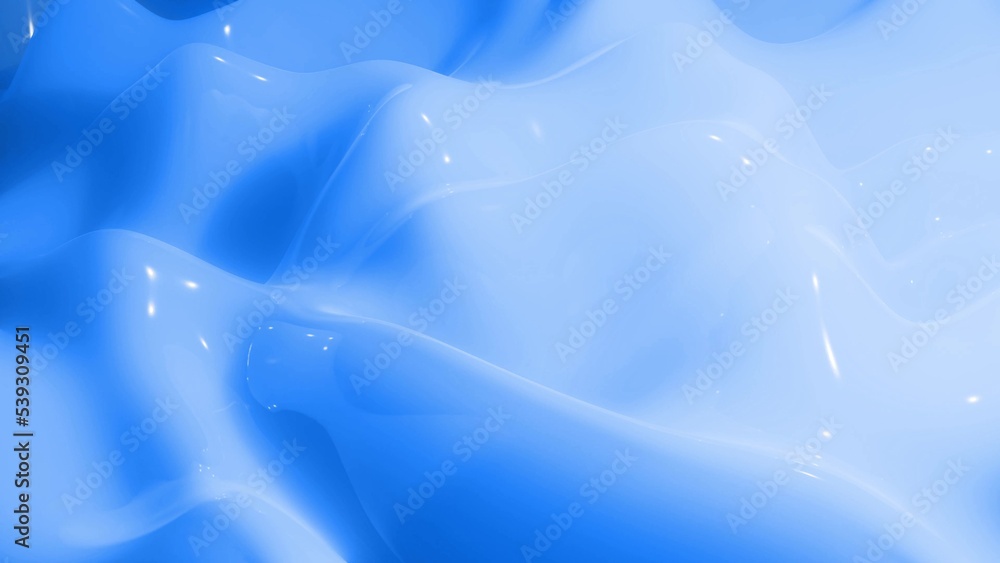 Poster stylish abstract background, surface of soft translucent material. creative soft bright 3d bg with i