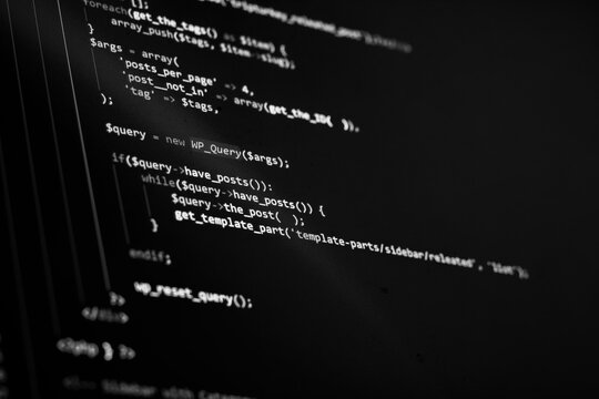 javascript Code background. color coding on screen
