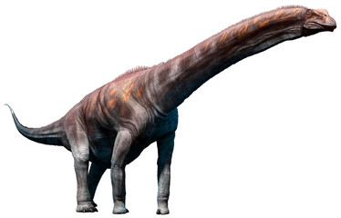 Argentinosaurus from the Cretaceous era 3D illustration   © warpaintcobra