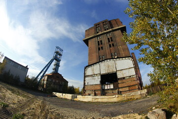 Obraz premium Szyb Krystyna in Bytom, Silesia