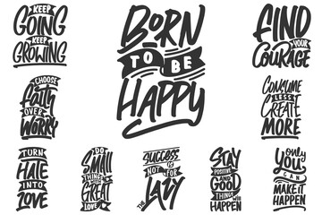 MOTIVATIONAL TYPOGRAPHY QUOTES BUNDLE VOL. 13