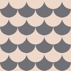 Traditional arabic pattern seamless background gray pastel color for textile
