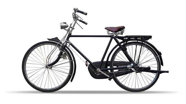 Bicycle - Old vintage rustic bike. Retro