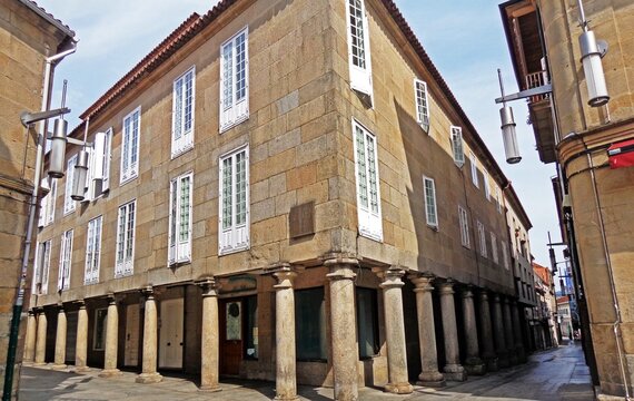 Calles del casco histórico de Pontevedra, Galicia © CDN