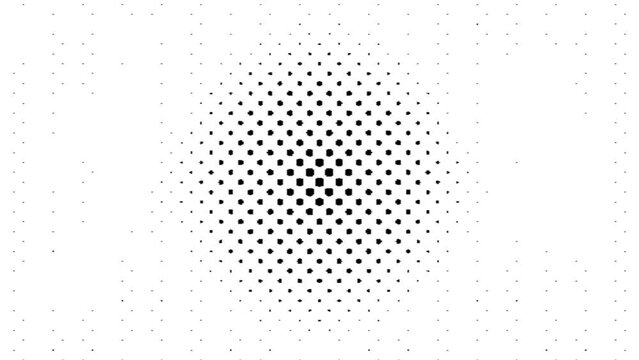 simple black and white background, stripes, wavy with black dots