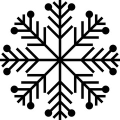 Snowflake icon vector collection. Snowflakes white ice crystal on blue background. Winter symbol. Christmas logo sign. Vector illustration.