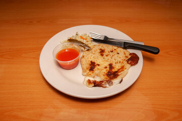 Delicious Mexican Pupusa