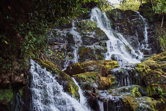 Torc Waterfall - Killarney National Park, co Kerry, Irelannd. High quality photo