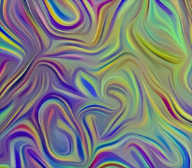 Abstract oil painting. Colorful smudged background