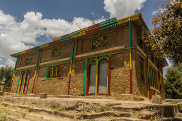 Fototapeta na wymiar Arabtu Ensessa Church in Axum, Ethiopia..