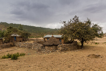 Small settlement near Axum, Ethiopia
