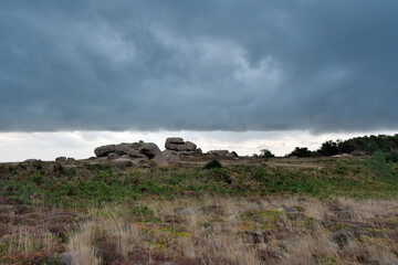 La c&ocirc;te de granit rose sur le GR34 &agrave; Ploumanac'h - France