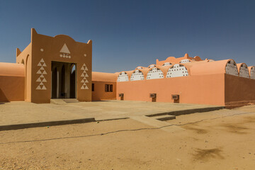 Archaeological museum building in Kerma, Sudan