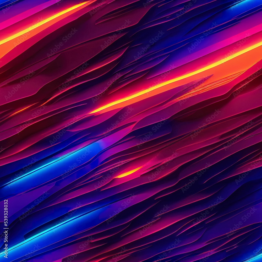Poster Seamless tech sci-fi pattern texture illustration repeating background geometric 
pattern abstract tileable artwork wallpaper colorful technology shapes decorative 
modern futuristic digital art 