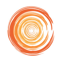 Isolated conceptual sun icon Flat design Vector