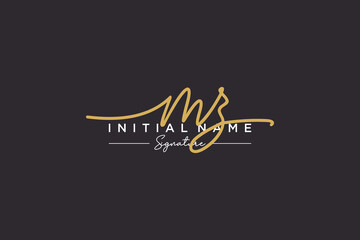 Initial MZ signature logo template vector. Hand drawn Calligraphy lettering Vector illustration. - obrazy, fototapety, plakaty