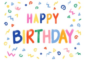 happy birthday text calligraphy happy birthday illustration 
생일축하 일러스트 생일 캘리그라피 