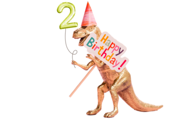 Dinosaur Birthday Balloon